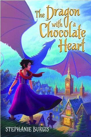 The Dragon with a Chocolate Heart book cover