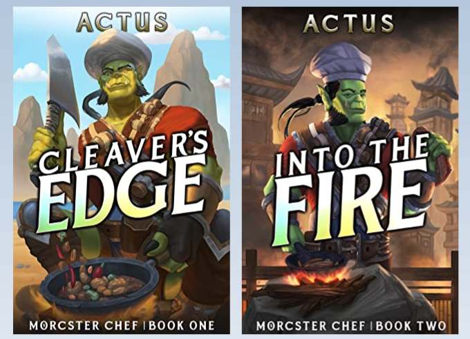 Morcster Chef book covers