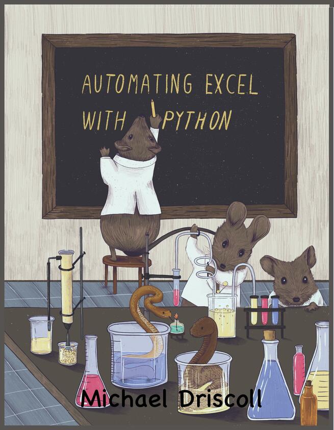 Automating Excel with Python book cover